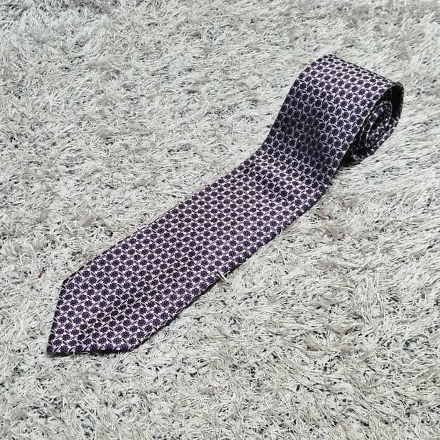 에르메네질도제냐Zegna 패턴 넥타이 Free - N75