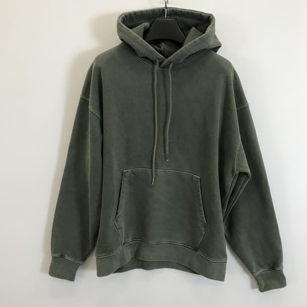 소버먼트 980g 피그먼트 후드 더치카키 [L]