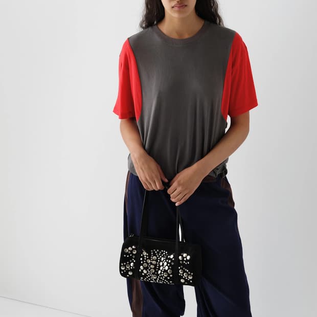 (XS,S,M) 기마구아스 Steve 티셔츠 / 그레이 레드