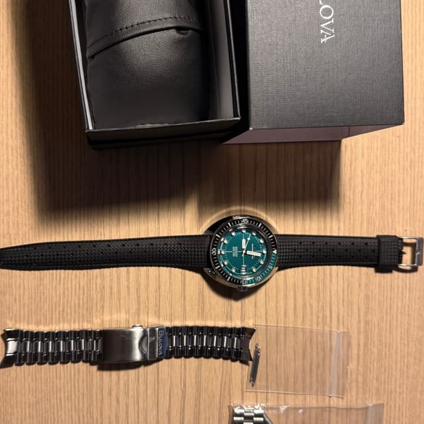 부로바 오셔노그래퍼 데빌 다이버 녹판