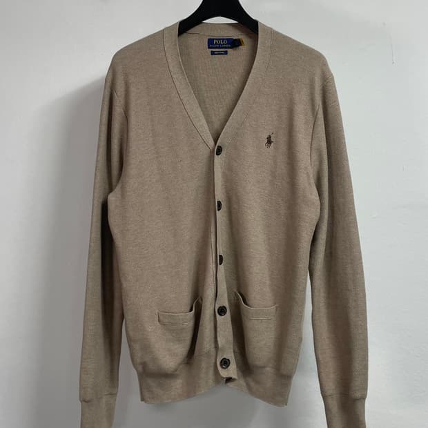 폴로 랄프로렌 오트밀 베이지 가디건 (on.184)