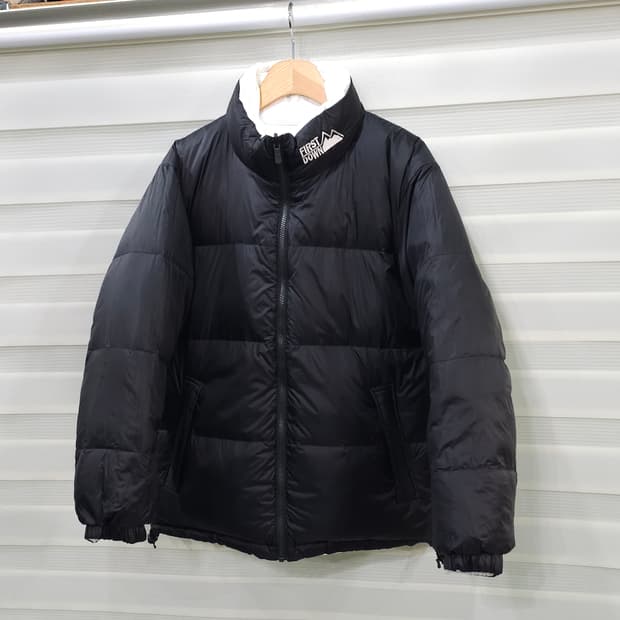 FIRST DOWN 리버시블 구스다운 패딩자켓- S