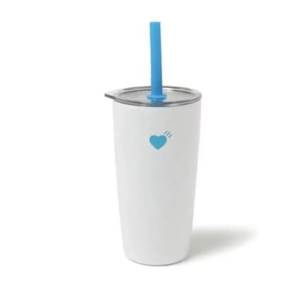 블루보틀 x 휴먼메이드 하트 로고 텀블러 커뮤터 컵