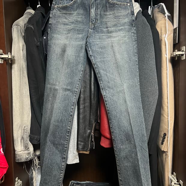 [44] 엘무드 레이 플레어 데님 그레이시블루