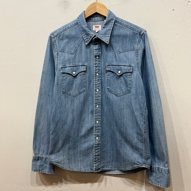 리바이스 데님 웨스턴 셔츠 S