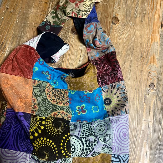 핸드메이드 빈티지 크로스백