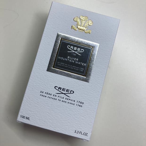 크리드 실버마운틴워터 100ml 새상품