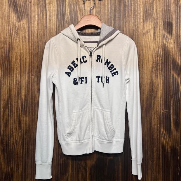 Abercrombie hooded zip-up