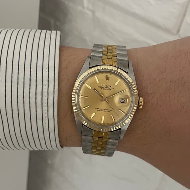 롤렉스 데이저스트 1601 콤비 빈티지 시계