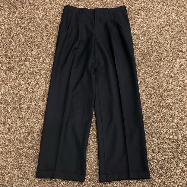 입생로랑 아카이브 미니멀 와이드 슬랙스