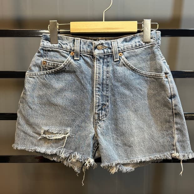 [W31] 리바이스 Levi's 517 오렌지탭 USA산 컷오프 데님 쇼