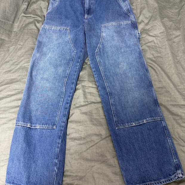 스투시 더블니 30사이즈