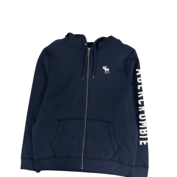 아베크롬비 네이비 후드집업 (man xl)