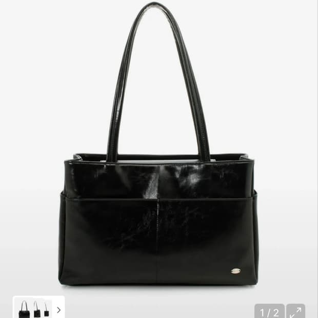 맥끌라니 멜다 숄더백 블랙