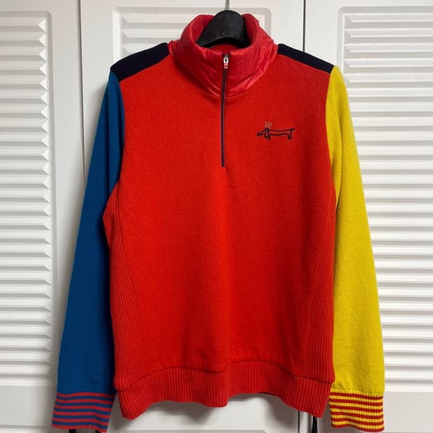 루이까스텔 방풍 니트