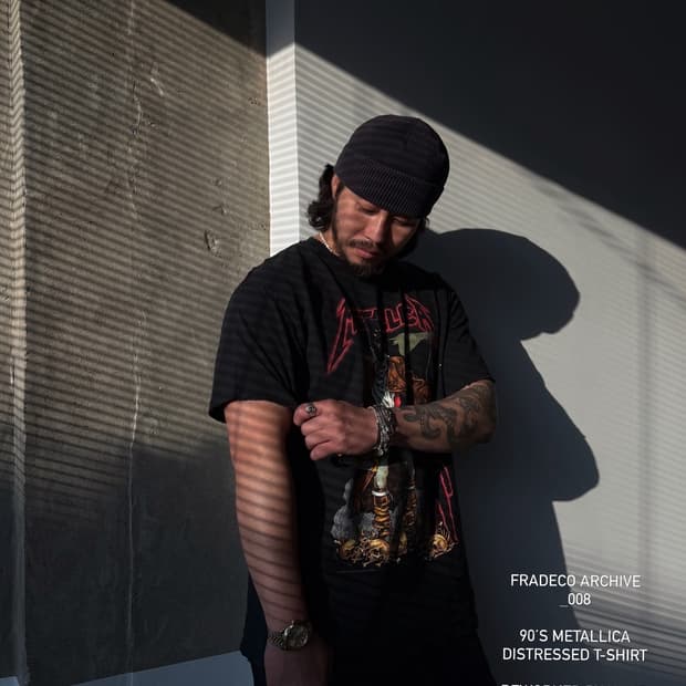 Vintage Metallica T-shirt Distressed