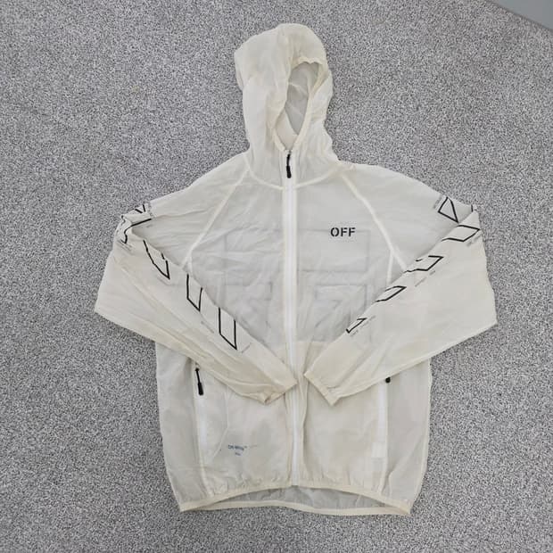 [실측] 빈티지 후드 바람막이 자켓 0203J