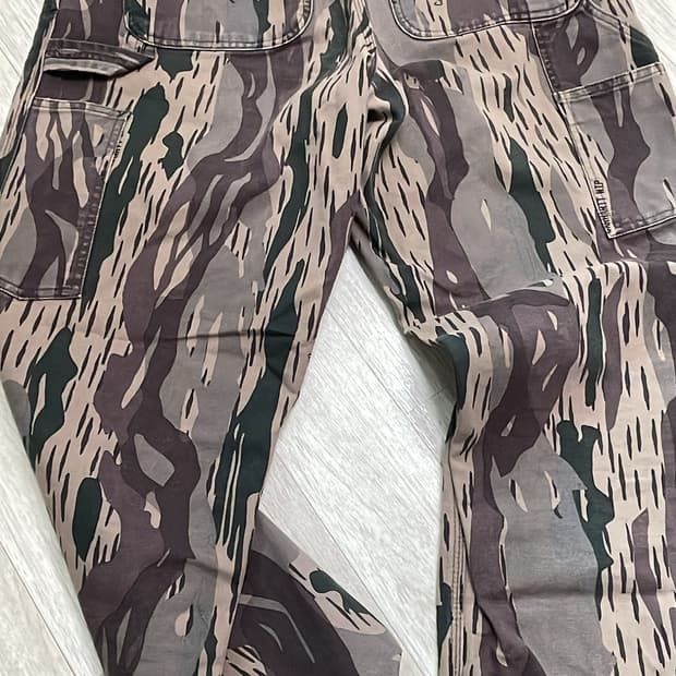 칼하트 더블니 팬츠 카모