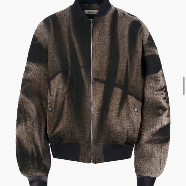 지용킴 트위드 봄버 24FW [L]