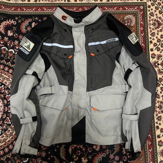 LYSCHY 남성 스카치 라이트 레이싱 바이크 자켓 5XL