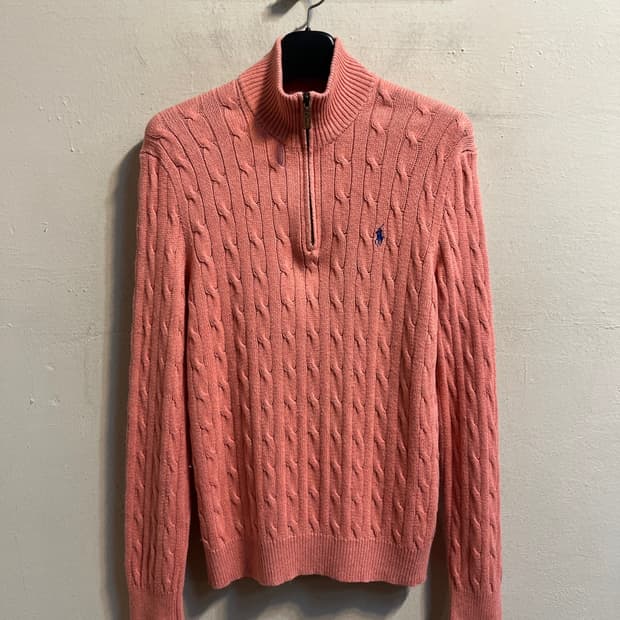 폴로 랄프로렌 하프 집업 스웨터