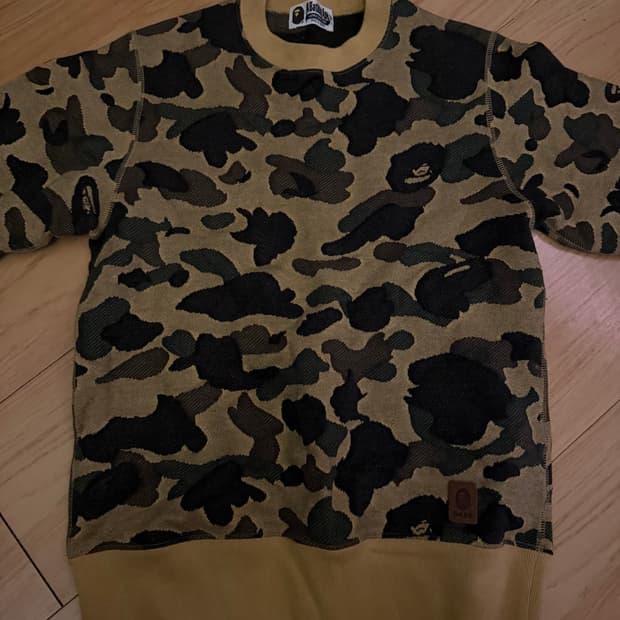Bape 베이프 카모 맨투맨