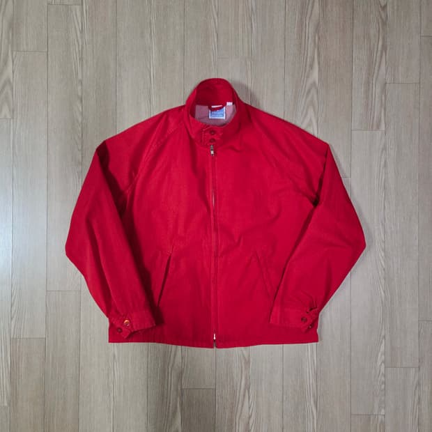 챔피온 한 레드 스윙탑 재킷