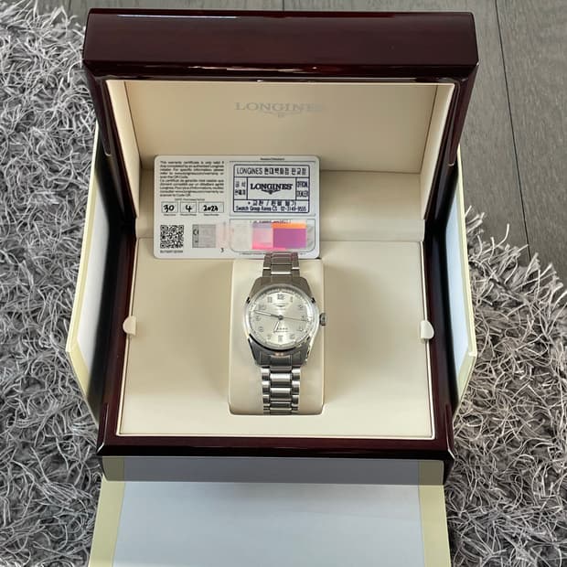 론진 스피릿 37 샴페인 