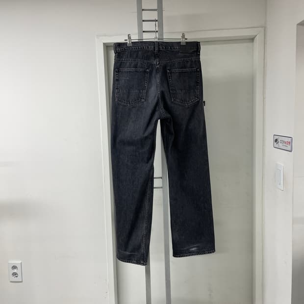 아워레가시 흑청 데님 팬츠 46