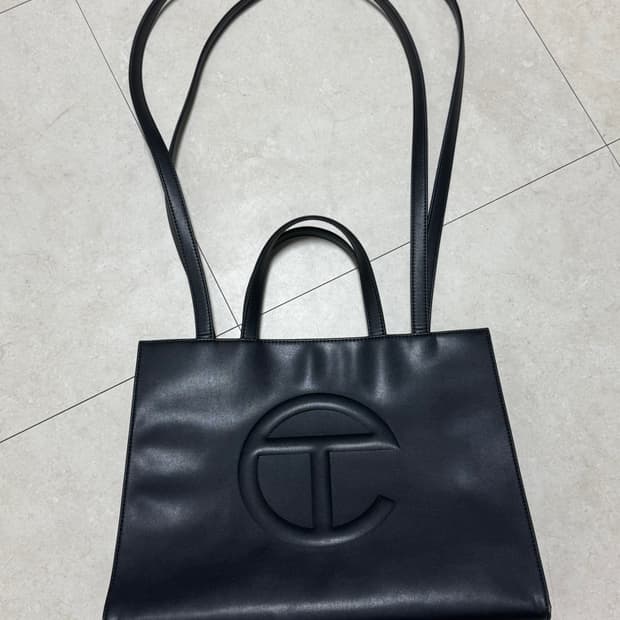 텔파 미디움 백 블랙