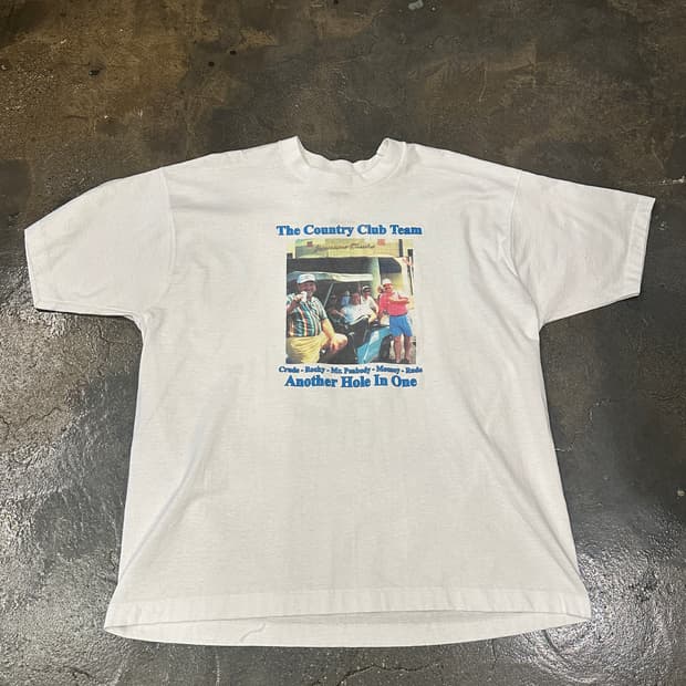 90s Fruit of the loom 싱글스티치 튜블라 반팔티 XXL