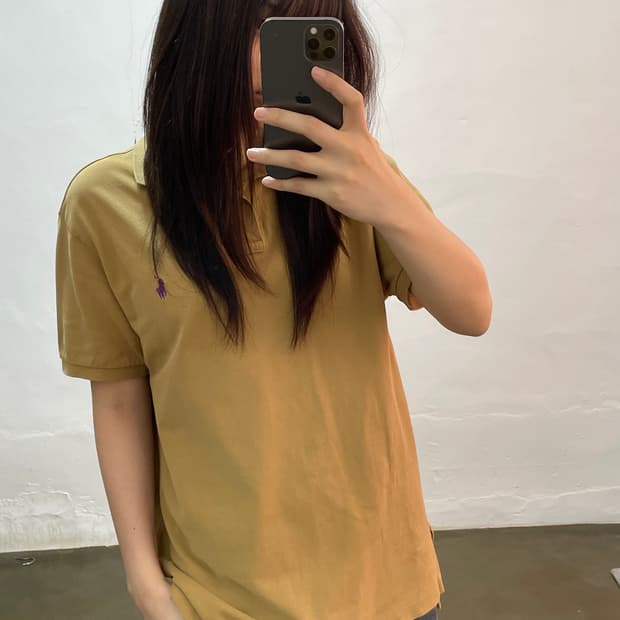 폴로 랄프로렌 카키 커스텀핏 L사이즈