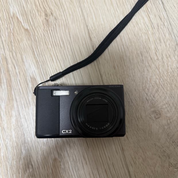 리코 CX2 블랙 디지털 카메라