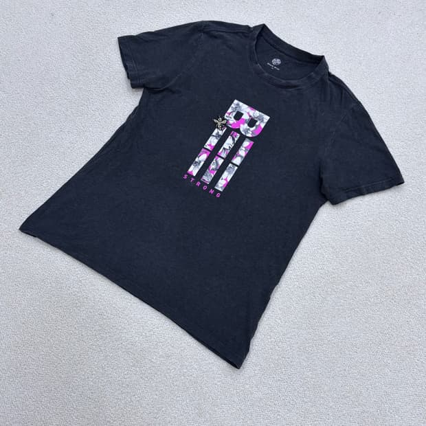 100 코오롱스포츠 프린팅 반팔 티셔츠 0320E