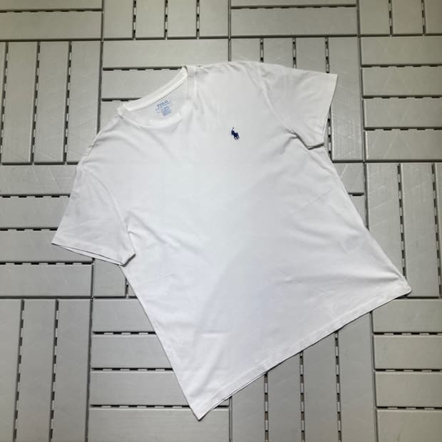 [M]폴로랄프로렌 클래식핏 반팔 흰색 0627