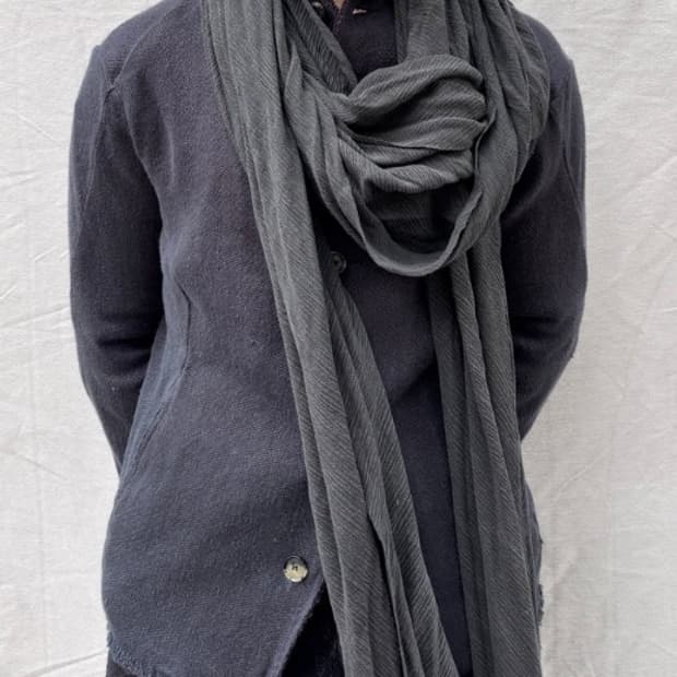 잠바렛 zam barrett 비아스컷 스카프