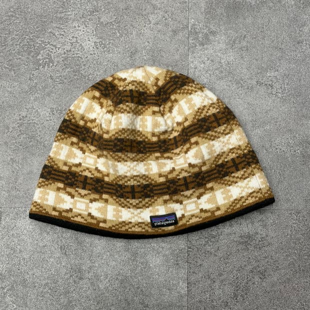 파타고니아 패턴 비니