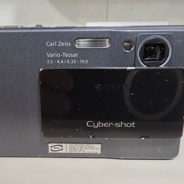 소니 사이버샷 DSC-T7 빈티지 디지털카메라