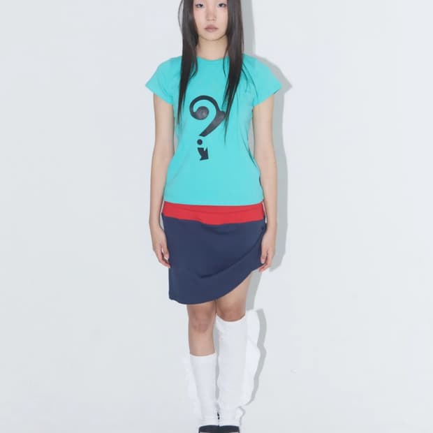 Lye Lye 라이라이 심볼 프린팅 티셔츠 민트