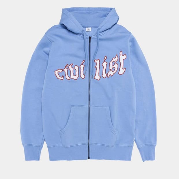 Civilist 하늘색 후드집업 L 급처