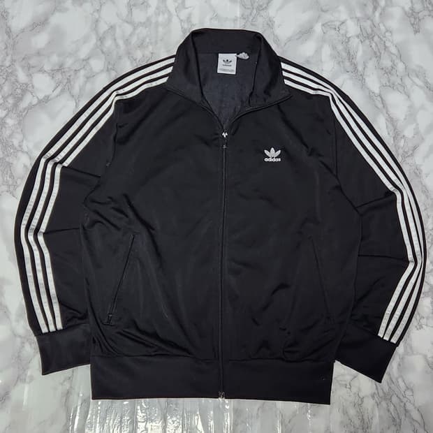 아디다스 삼선 블랙 베켄바우어 트레이닝 져지 자켓