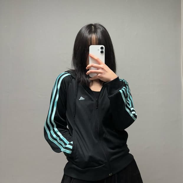 아디다스 매쉬 후드집업 95