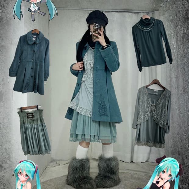 엑시즈팜 미쿠 페어리 코디세트 