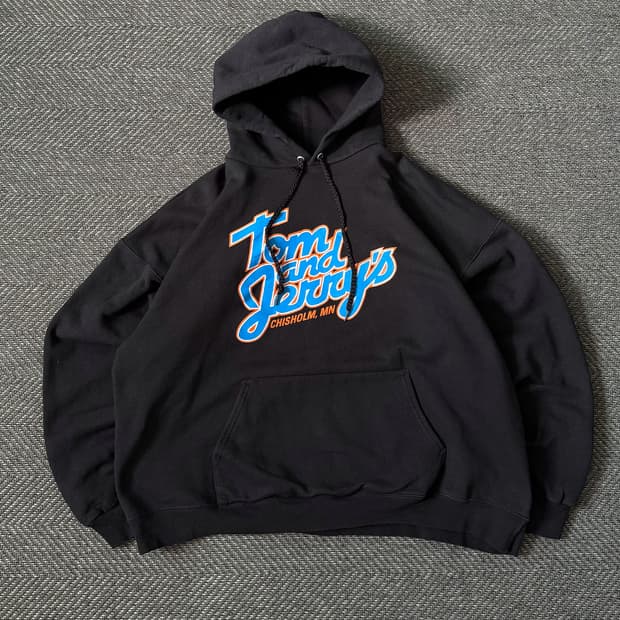 90s HANES 톰과제리 빈티지 후디 스웻셔츠 (105-110)