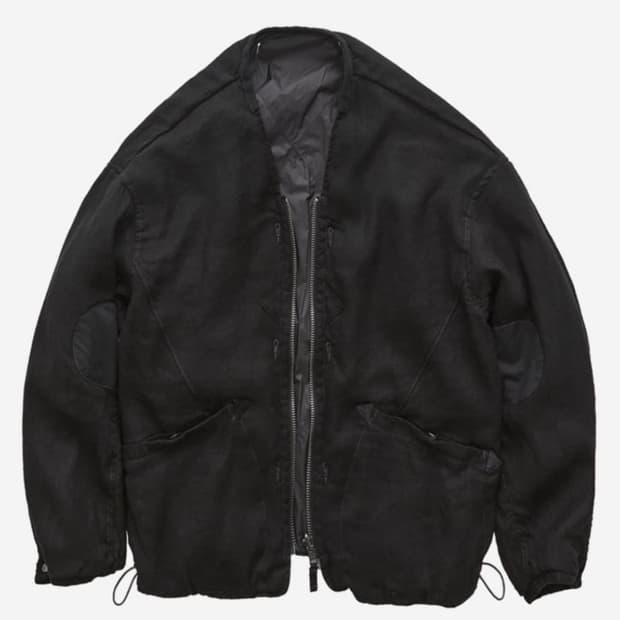 폴리테루 린넨 라이너 블랙&롬버스 차콜