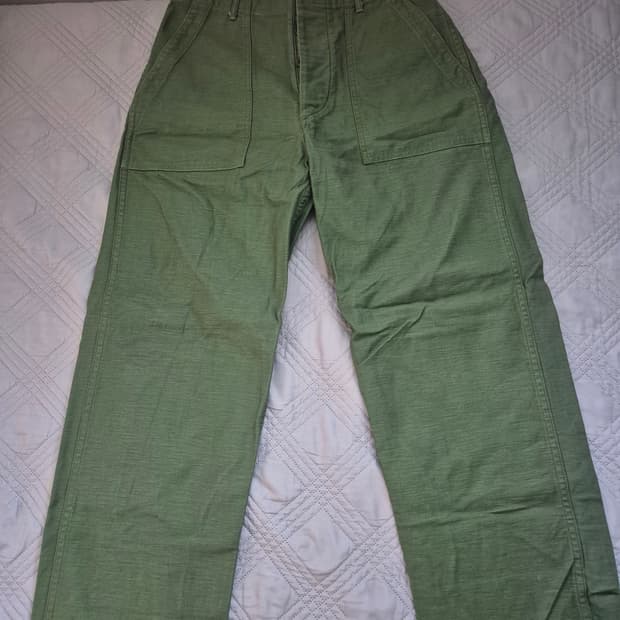 오어슬로우 퍼티그팬츠