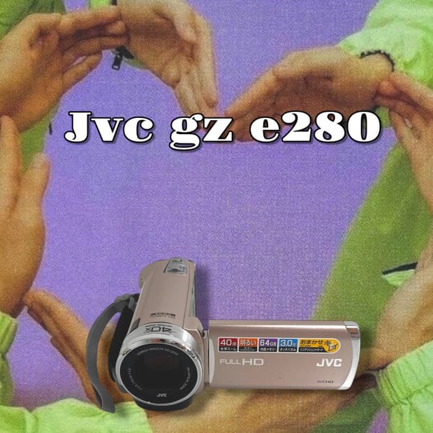 특가/인기컬러/ 입문추천/ jvc gz e280 빈티지 캠코더