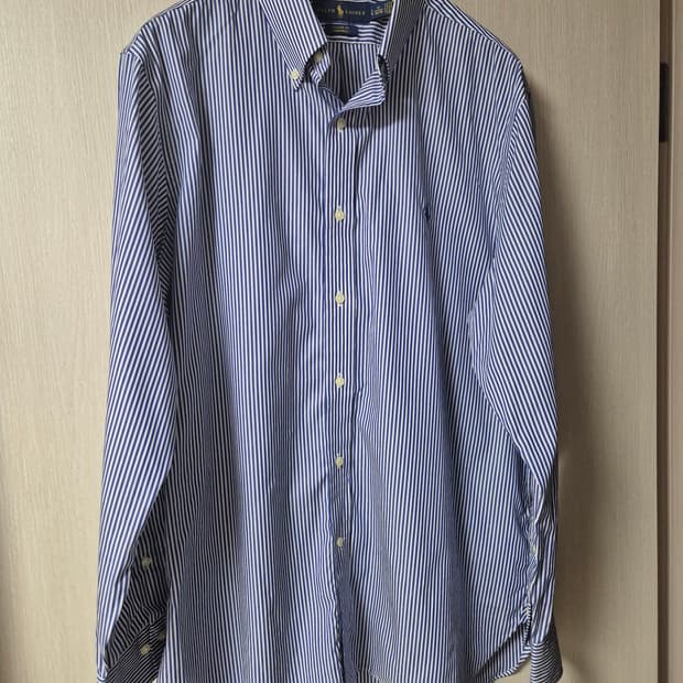 (정품) 폴로 랄프로렌 포플린 셔츠 남방 신형큐알 라지