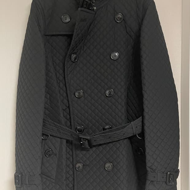 버버리 퀄팅코트