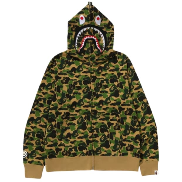 베이프 후드집업 ABC그린 xl 급처